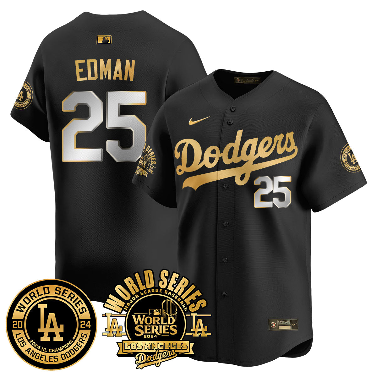 LAD World Series 2024 Jersey - All Stitched