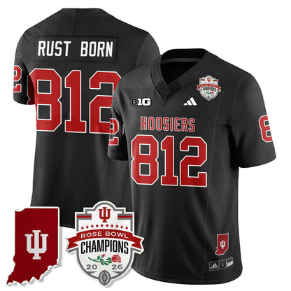 Indiana H Vapor Limited Football Jersey - Rose Bowl Champions - All Stitched