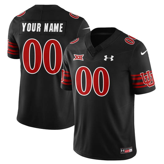 Utah Football 2025 "𝐃𝐀𝐑𝐊 𝐌𝐎𝐃𝐄" Vapor Limited Custom Jersey - Stitched