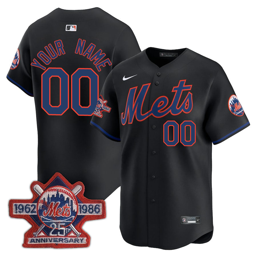 NYM Limited Custom Jersey -  Amazing Patch - All Stitched