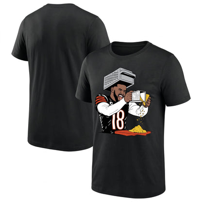 Chicago Bears Caleb Williams One Side Printed T-Shirt V3