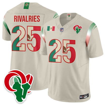 LAR Mexico Vapor Limited Jersey - All Stitched