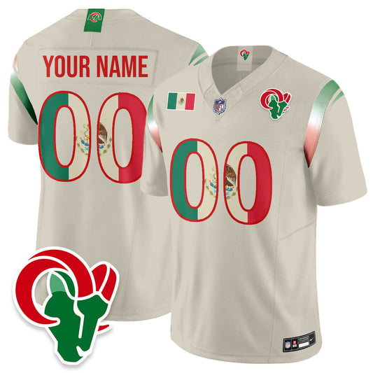 LAR Mexico Vapor Limited Custom Jersey - Stitched