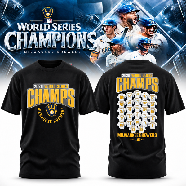 MIL World Series Champions Two Sides T-Shirt - Printed V18