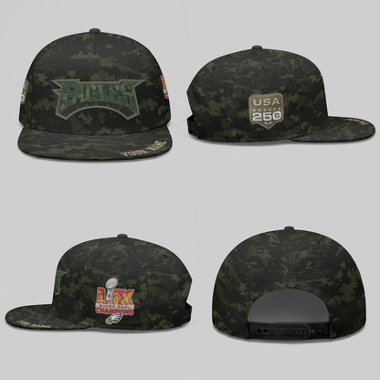 PHI Salute To Service Edition Snapback Cap - Printed