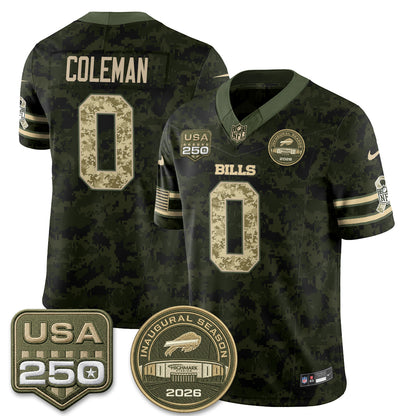 BUF 2026 Salute to Service Edition Vapor Jersey - Stitched