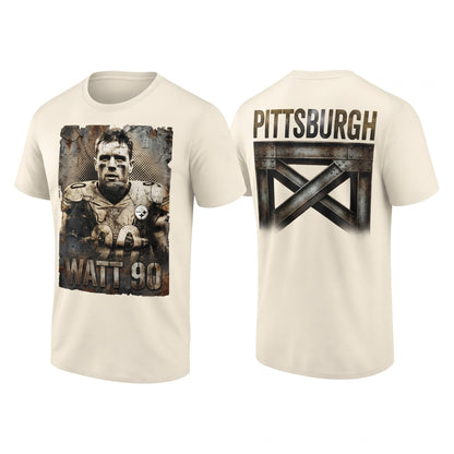 PIT TJ. Watt #90 Two Sides T-Shirt - Printed V2