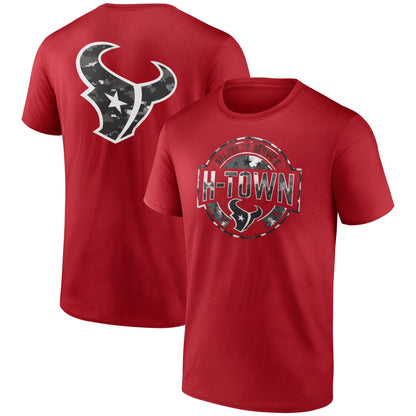 HOU x Salute To Service 2026 Edition Two Sides T-Shirt - Printed V4