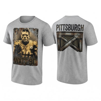 PIT TJ. Watt #90 Two Sides T-Shirt - Printed V2