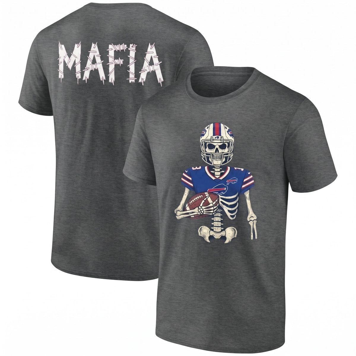 BUF Halloween 2026 Collection Two Sides T-Shirt - Printed V4