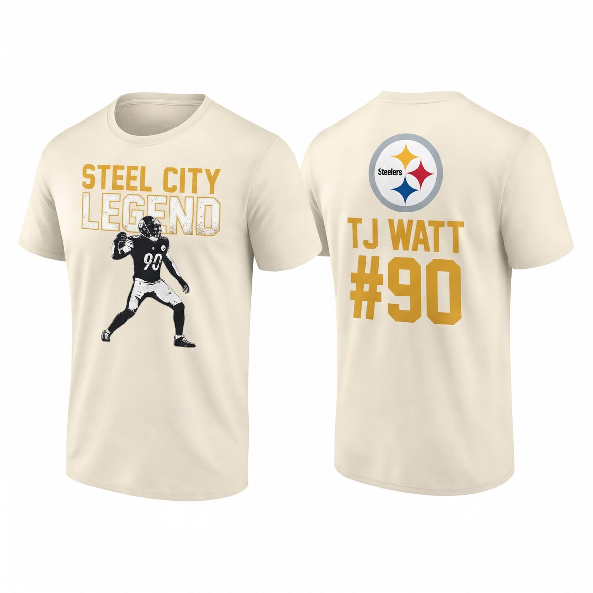 PIT TJ. Watt #90 Two Sides T-Shirt - Printed