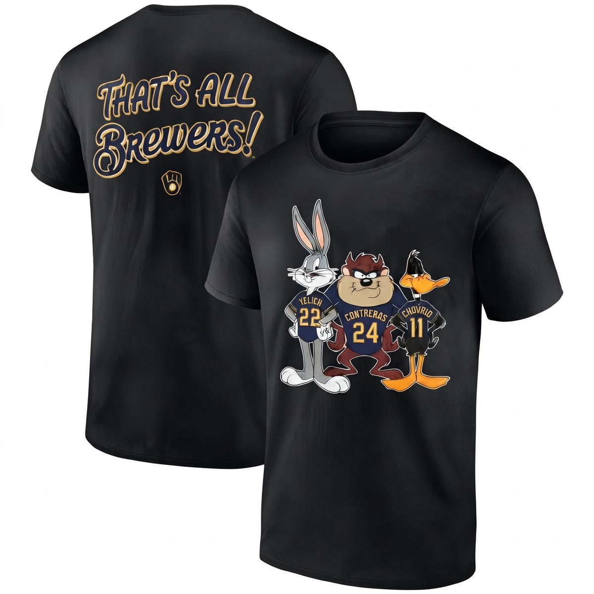 MIL x Looney Toons 2026 Collection Two Sides T-Shirt - Printed V4
