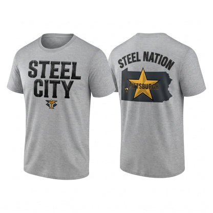 PIT Steel Nation Two Sides T-Shirt - Printed