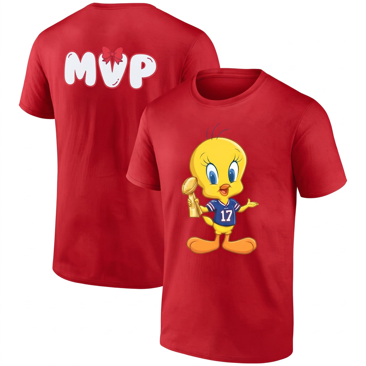 BUF x Looney Toons 2026 Collection Two Sides T-Shirt - Printed V4