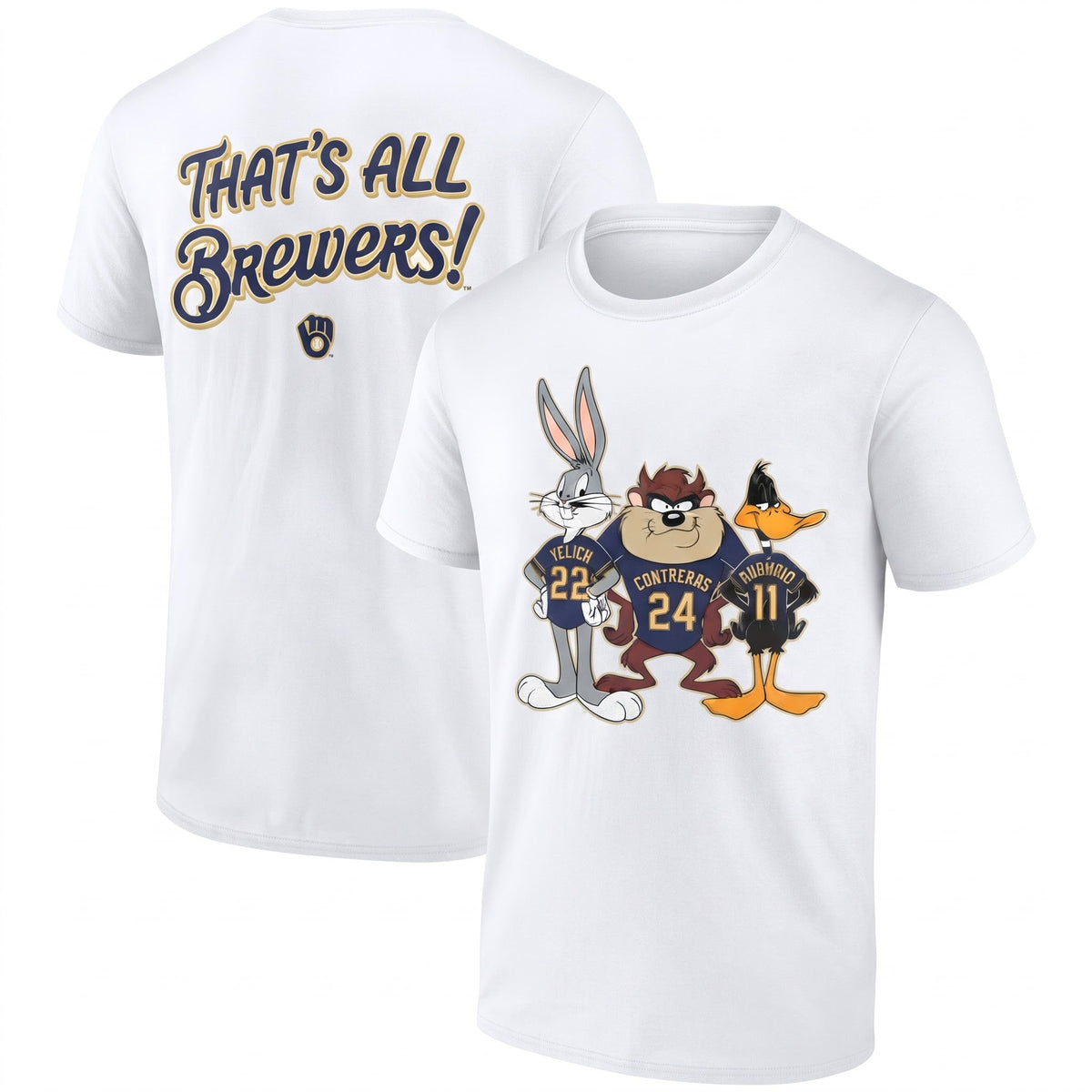 MIL x Looney Toons 2026 Collection Two Sides T-Shirt - Printed V4