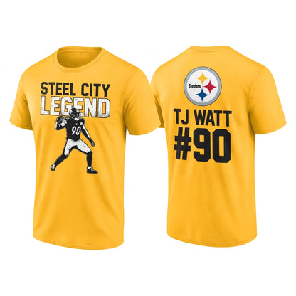 PIT TJ. Watt #90 Two Sides T-Shirt - Printed
