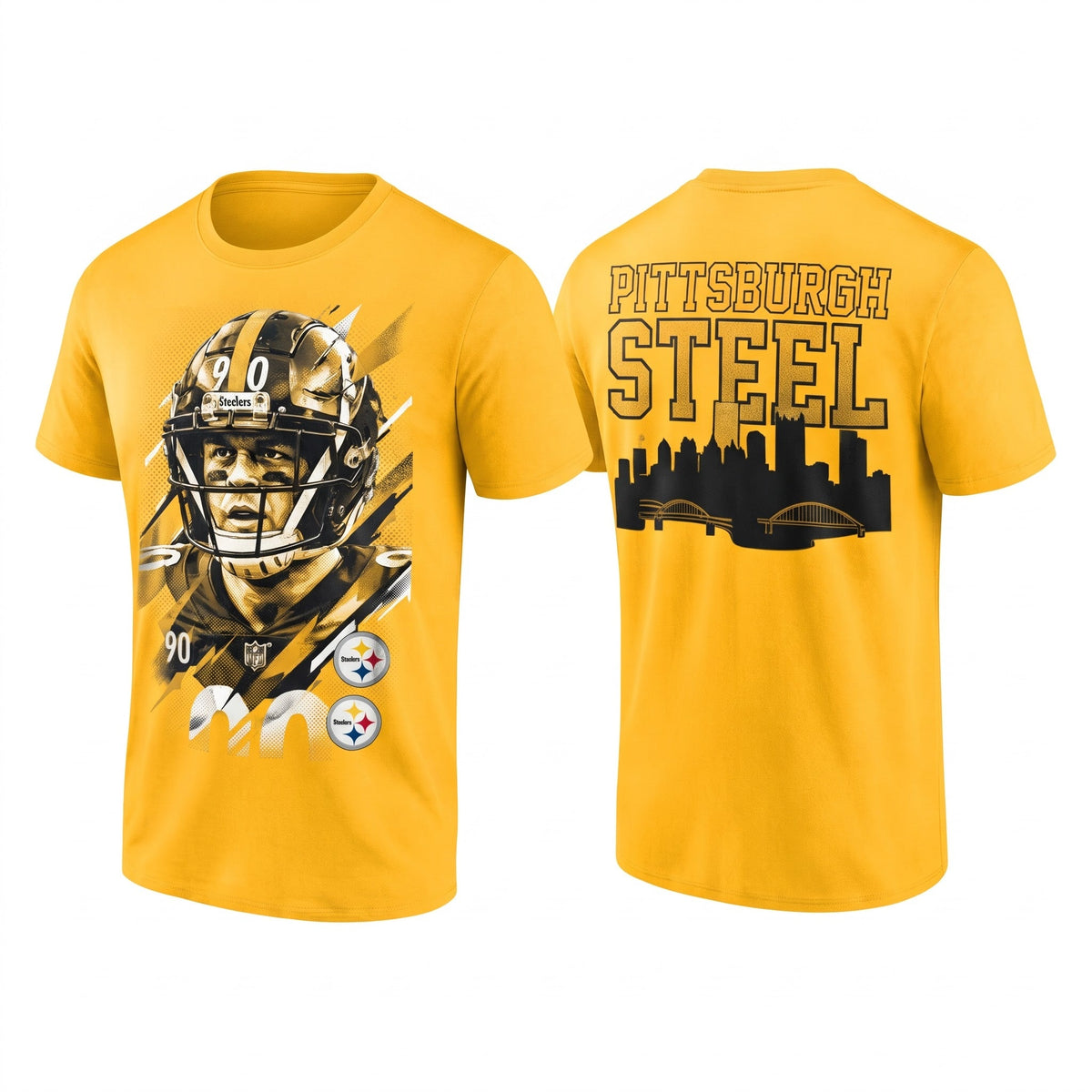 PIT TJ. Watt #90 Two Sides T-Shirt - Printed V3