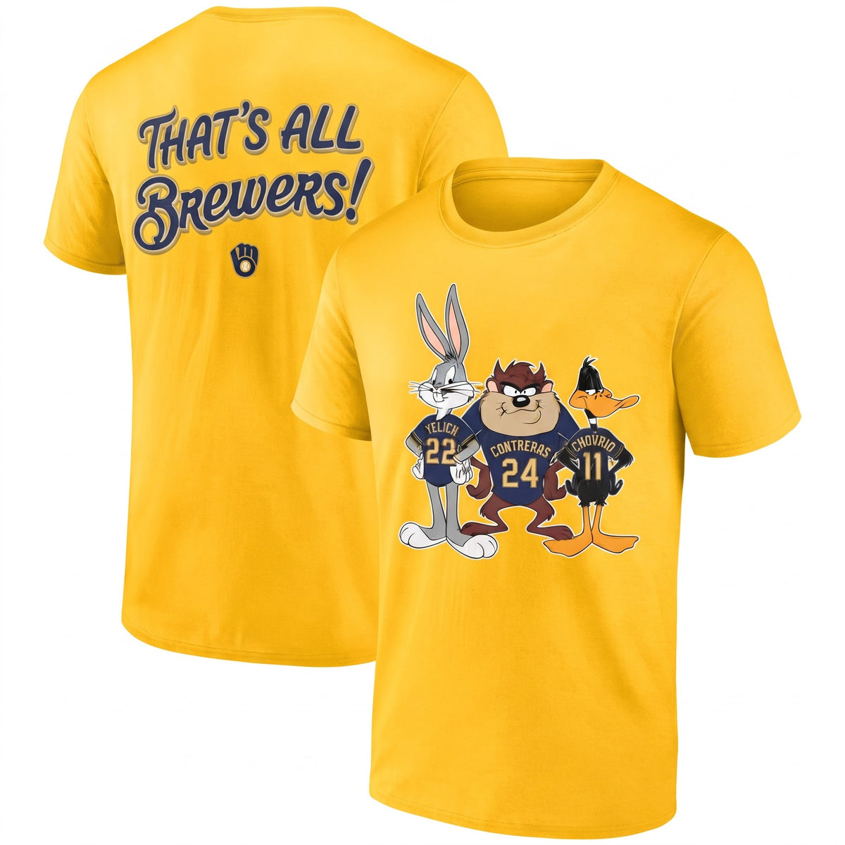 MIL x Looney Toons 2026 Collection Two Sides T-Shirt - Printed V4