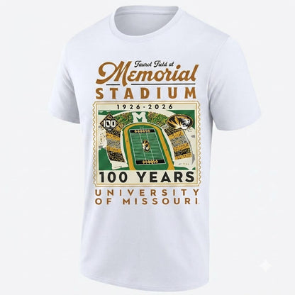MIZZ 100th Anniversary of Memorial Stadium Edition One Side Printed T-Shirt