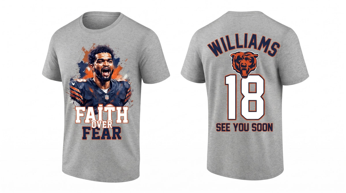 CHI Faith over Fear #18 Caleb Two Sides T-Shirt - Printed