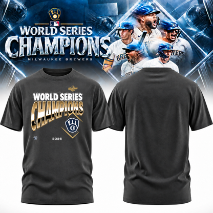 MIL World Series Champions One Side T-Shirt - Printed V13