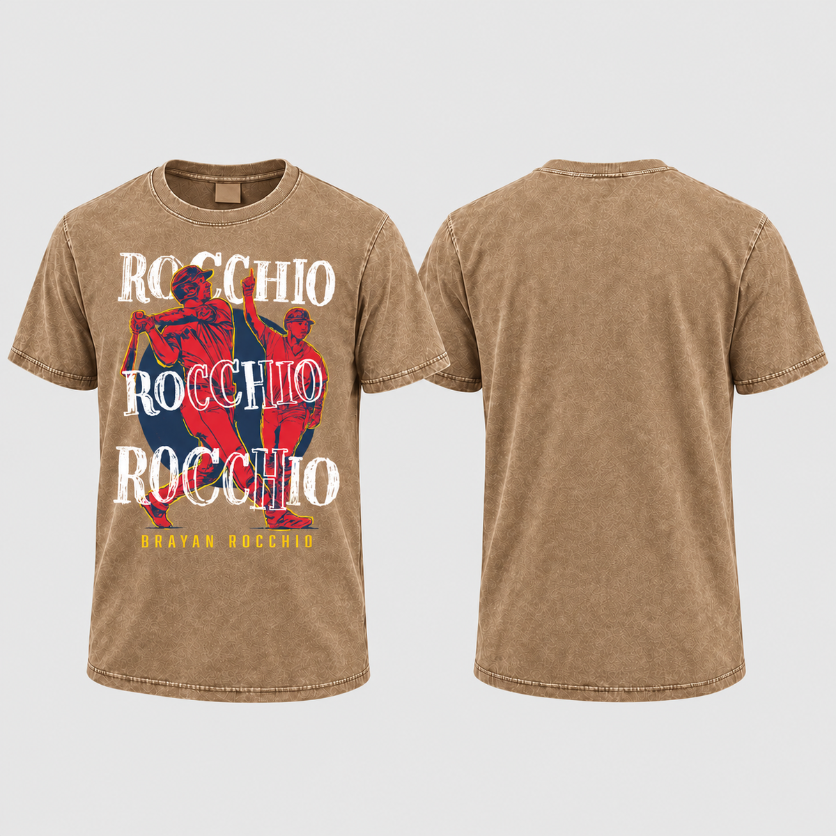 CLE Brayan Rocchio Washed T-Shirt - Printed