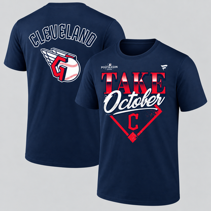 CLE Take October Two Sides T-Shirt - Printed