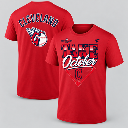CLE Take October Two Sides T-Shirt - Printed