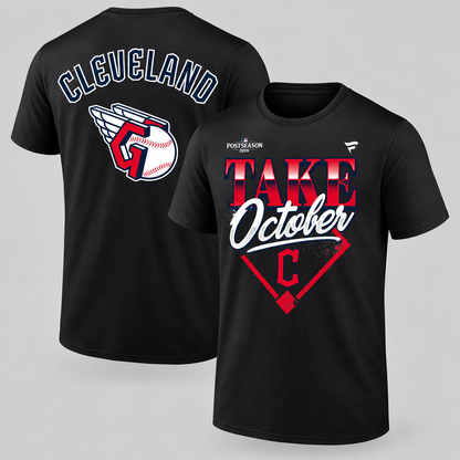 CLE Take October Two Sides T-Shirt - Printed
