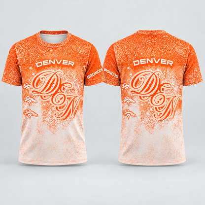 DEN Jumbo Print 3D T-Shirt - Printed