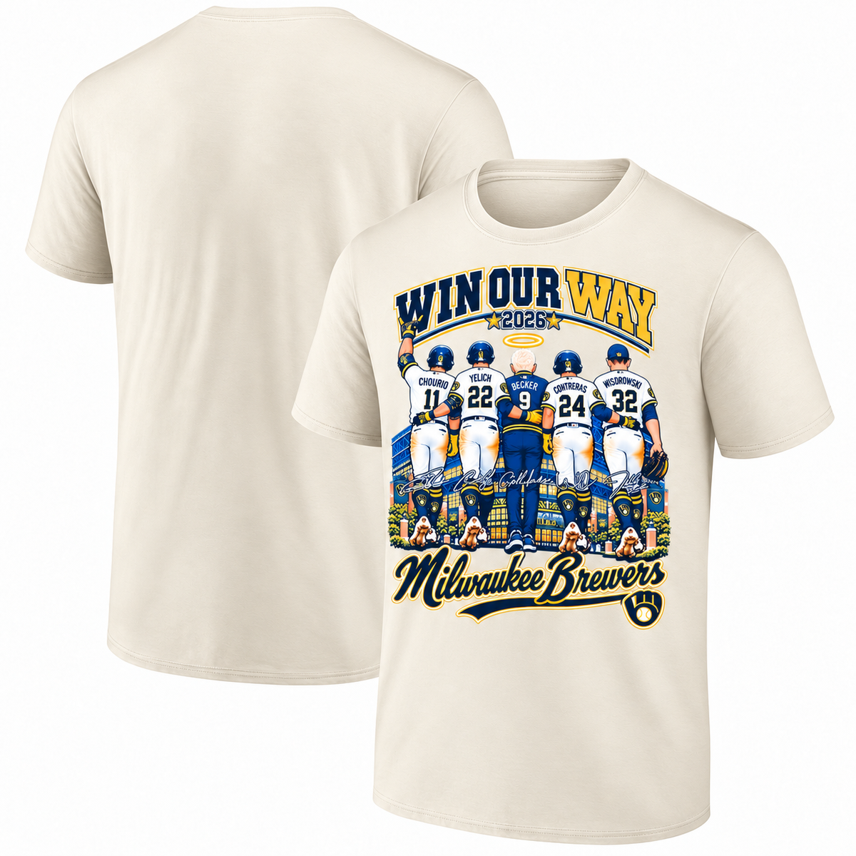 MIL Win Our Way One Side T-Shirt - Printed