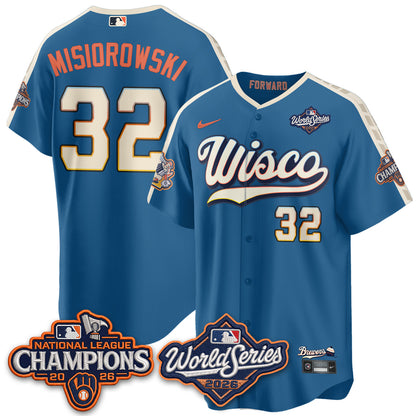 MIL WS26 & 2026 NL Champions City Connect Jersey - Stitched (Tiktok)