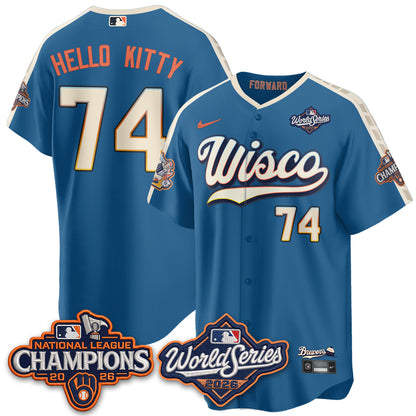 MIL WS26 & 2026 NL Champions City Connect Jersey - Stitched (Tiktok)