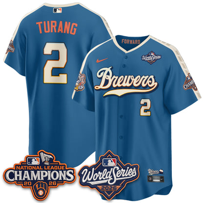 MIL WS26 & 2026 NL Champions City Connect Jersey - Stitched (Tiktok)