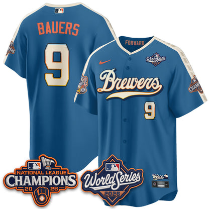 MIL WS26 & 2026 NL Champions City Connect Jersey - Stitched (Tiktok)