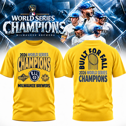 MIL World Series Champions Two Sides T-Shirt - Printed V17