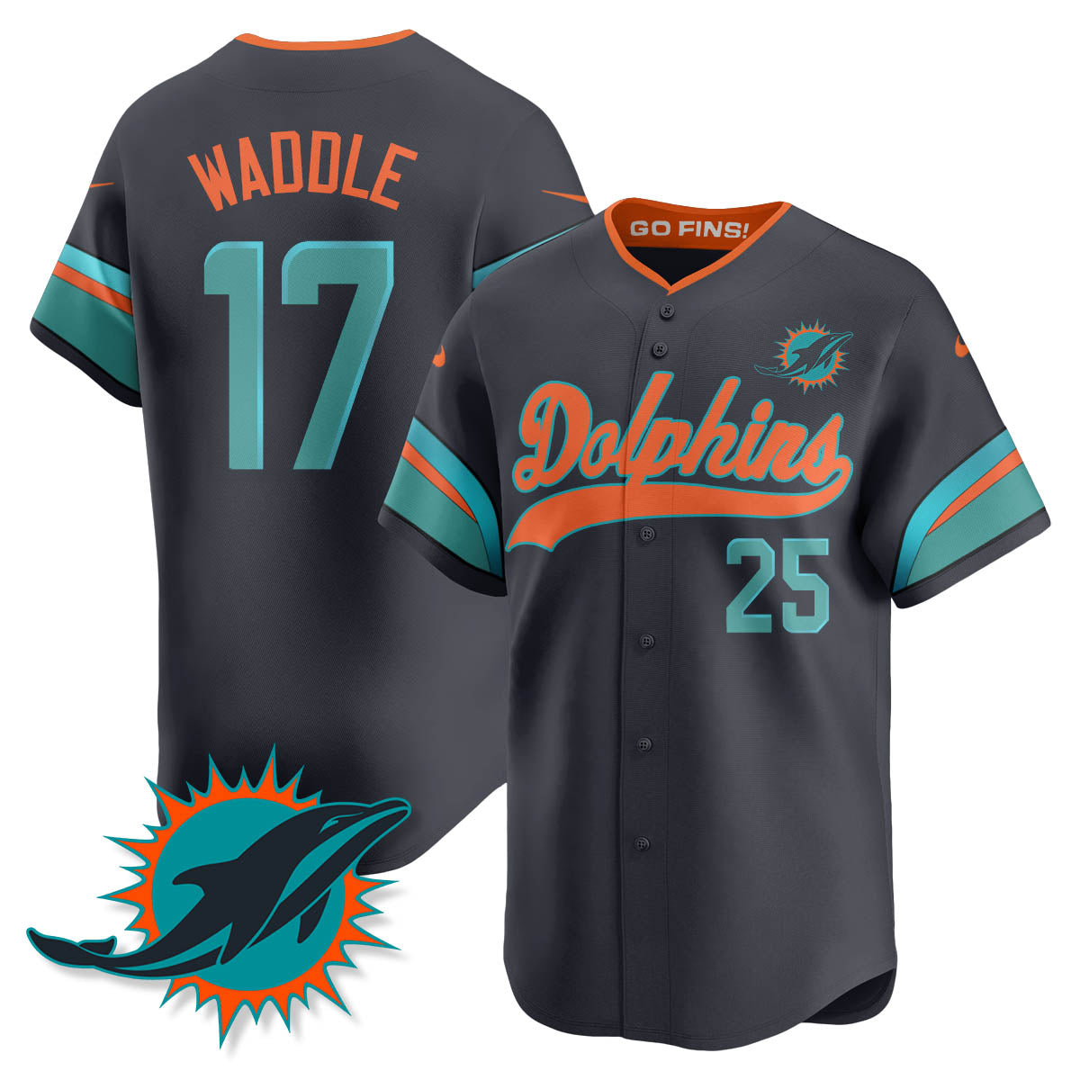 MIA "Rivalries" Vapor Limited Baseball Jersey - All Stitched