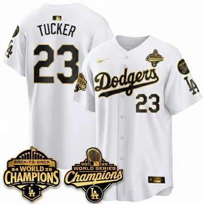 LAD 2025 World Series Champions Jersey - All Stitched N2