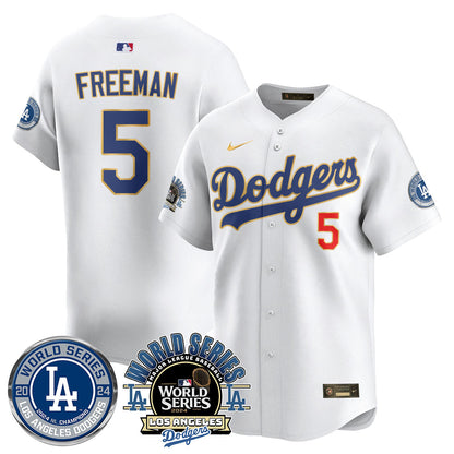 LAD World Series 2024 Jersey - All Stitched