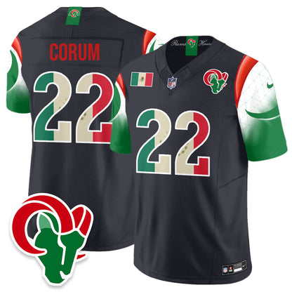 LAR Mexico Vapor Limited Jersey - All Stitched