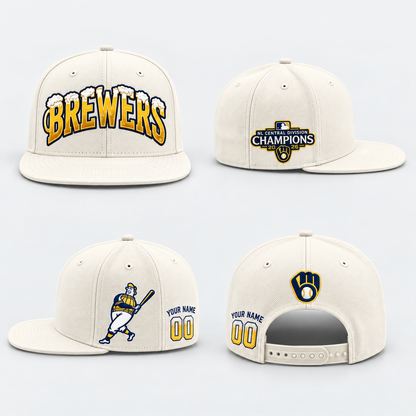 MIL Beers Edition Personalized Snapback Cap - Printed