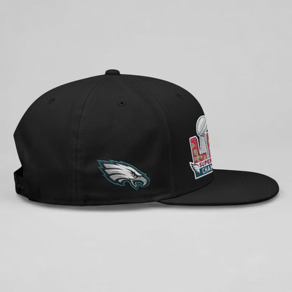 Philadelphia Eagles Champions SB LIX Snapback Cap - Embroidered