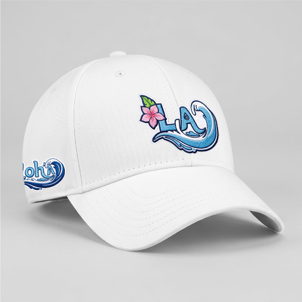 LAD Aloha Baseball Embroidered Cap
