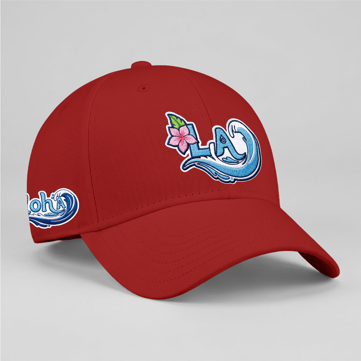 LAD Aloha Baseball Embroidered Cap