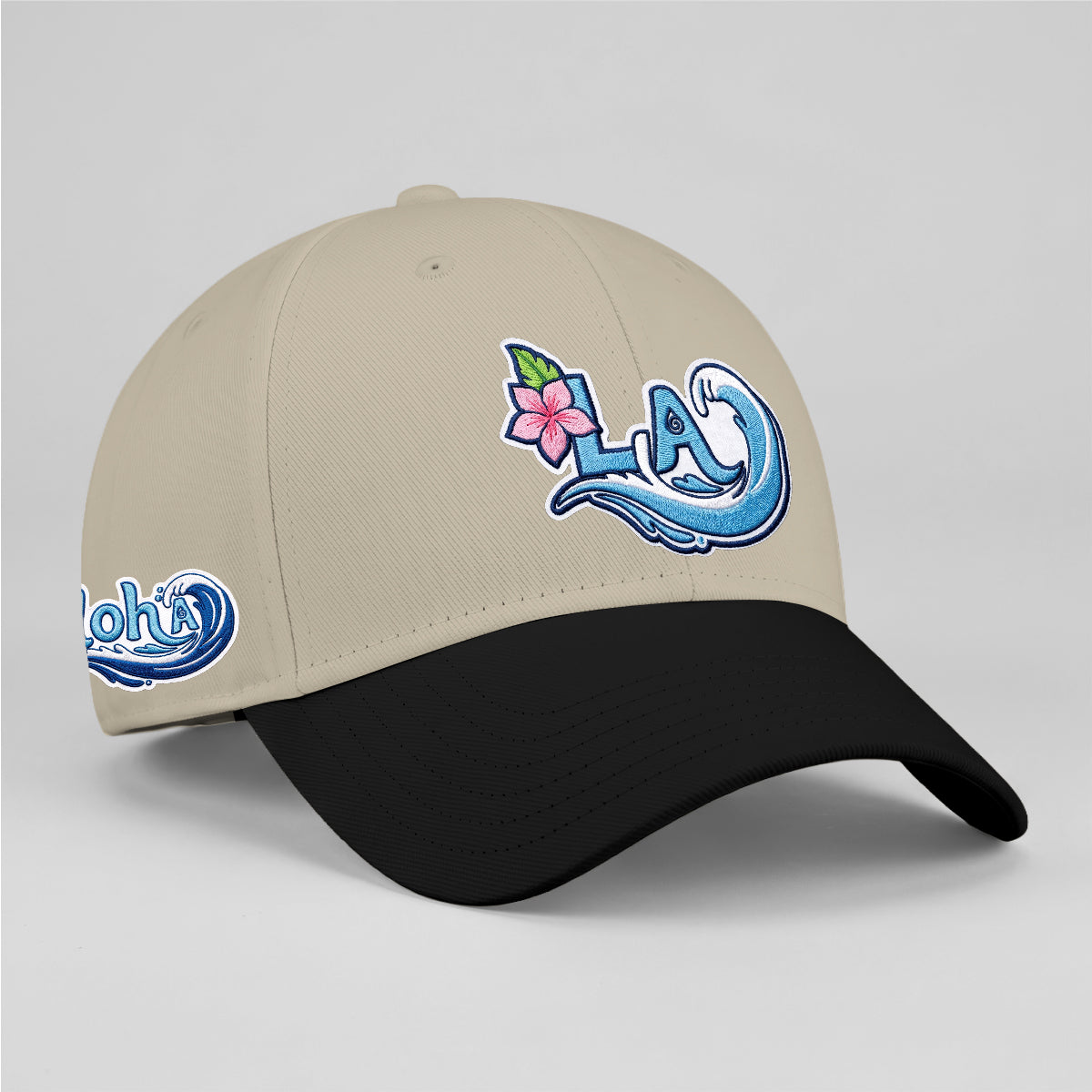 LAD Aloha Baseball Embroidered Cap