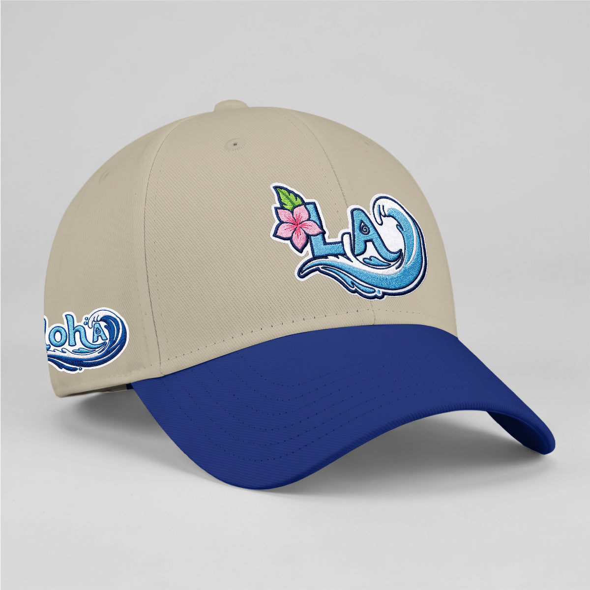 LAD Aloha Baseball Embroidered Cap