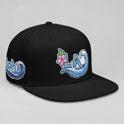 LAD Aloha Snapback Embroidered Cap
