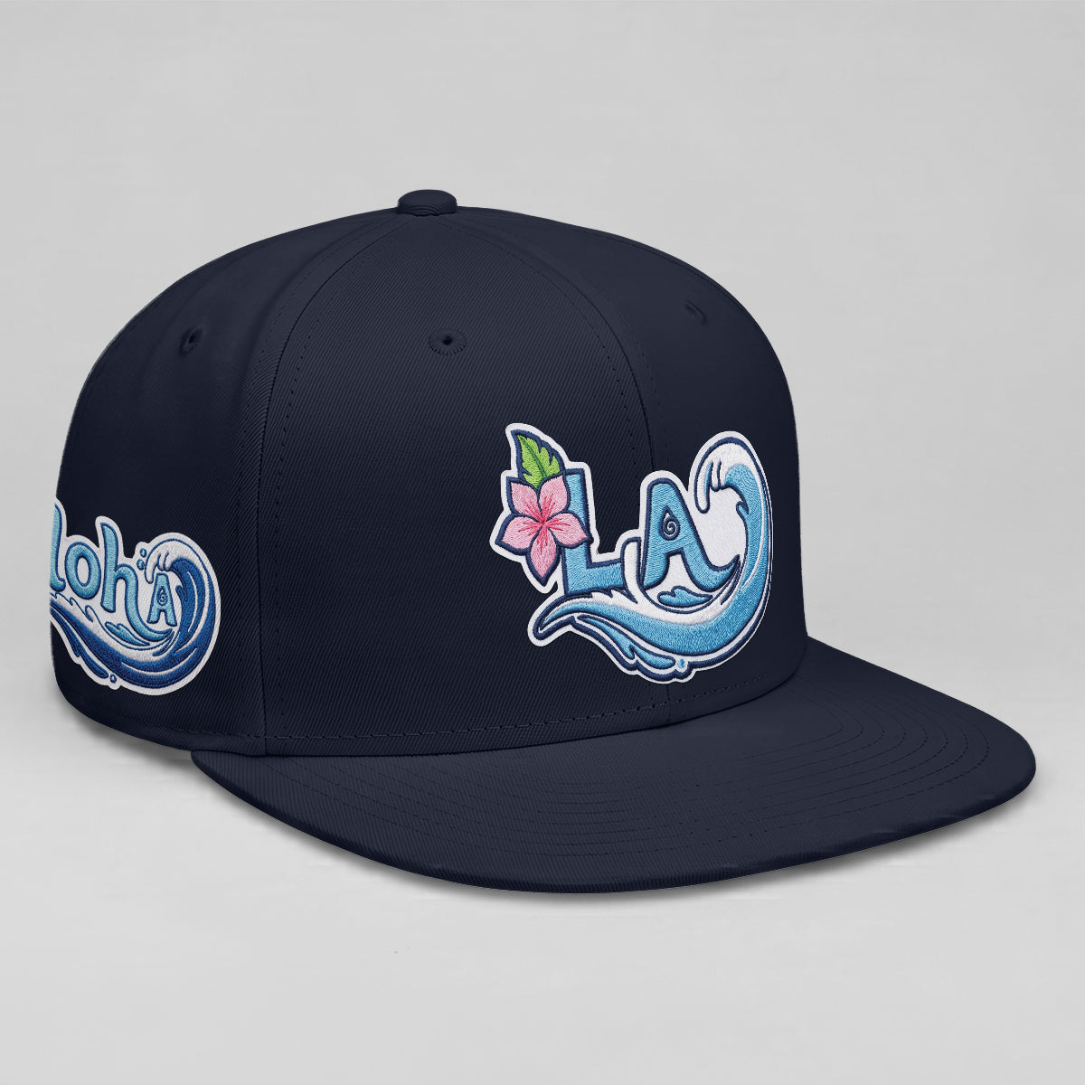 LAD Aloha Snapback Embroidered Cap