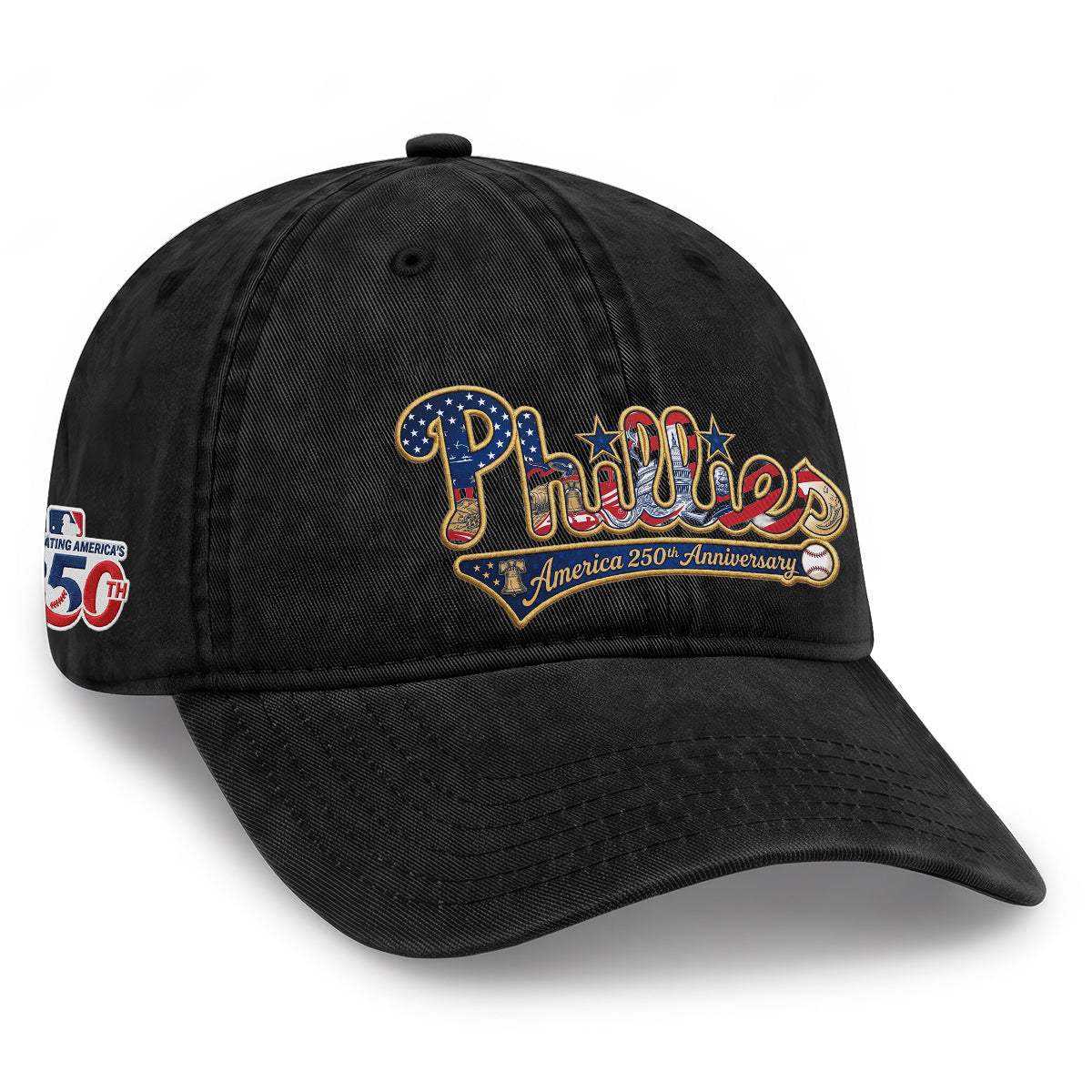 PHI 2026 Independence Day Custom Wash Hat V2- Embroidered
