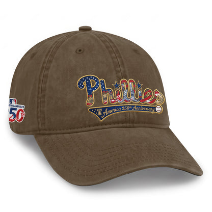 PHI 2026 Independence Day Wash Hat V2- Embroidered